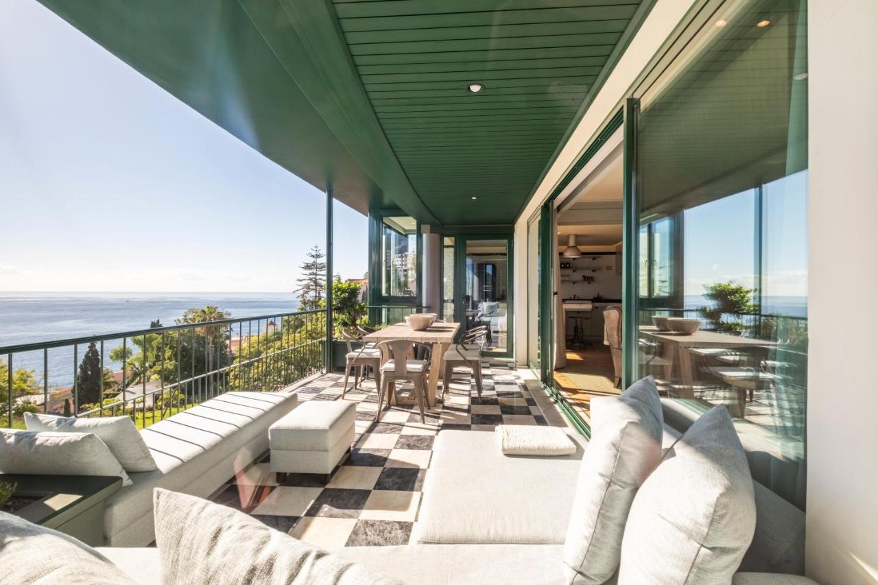 Luxury Oceanfront At Reid'S Gardens Daire Funchal Dış mekan fotoğraf